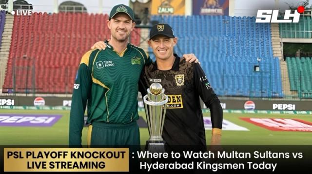PSL Playoff Knockout Live Streaming: Where to Watch Multan Sultans vs Hyderabad Kingsmen Today