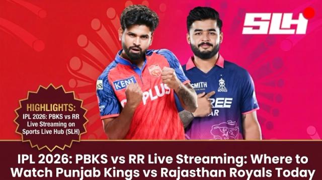 IPL 2026: PBKS vs RR Live Streaming: Where to Watch Punjab Kings vs Rajasthan Royals Today