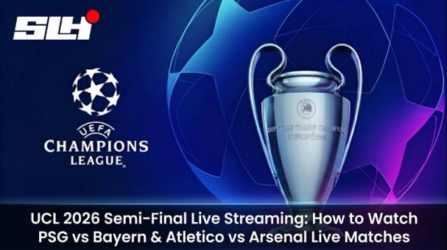 UCL 2026 Semi-Final Live Streaming: How to Watch PSG vs Bayern & Atletico vs Arsenal Live Matches